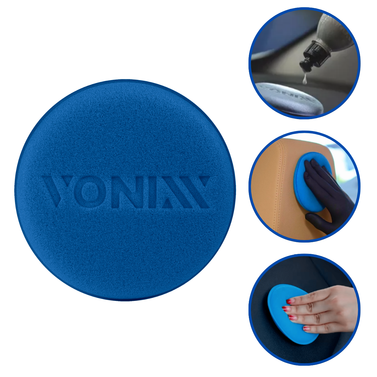 chizMISSION UV PREVENTER 5本セット Aplicador De Espuma Vonixx Azul - Ceras Hidratantes Para Couro