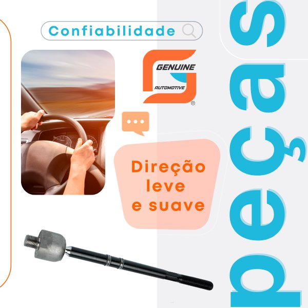 Barra De Articulação Axial Direção Hidráulica Palio, Strada