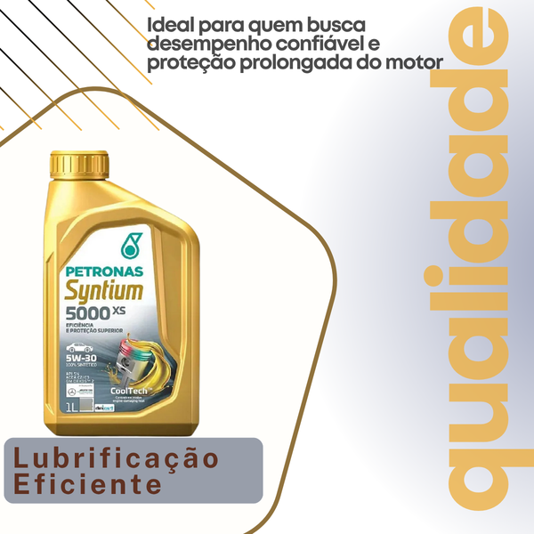 Óleo De Motor Petronas Syntium 5w-30 1l Sintético 5000xs