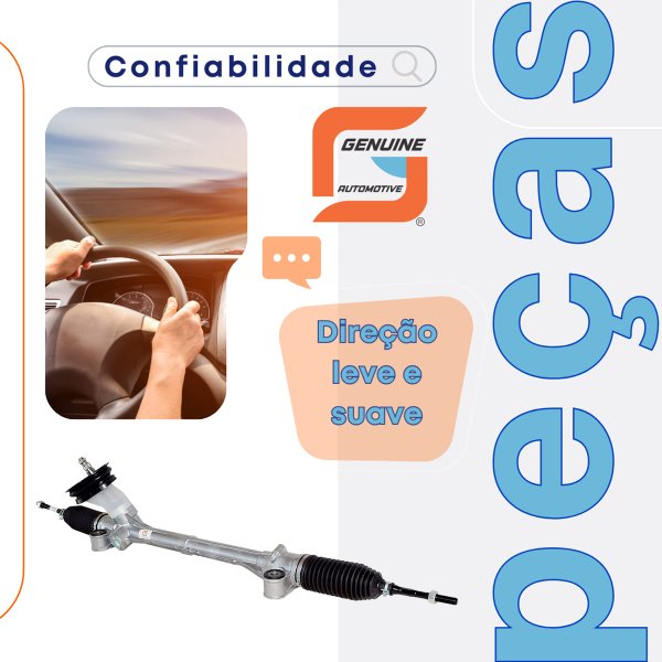 Caixa Setor Direção Mecânica Coluna Elétrica - Códigos CX507030