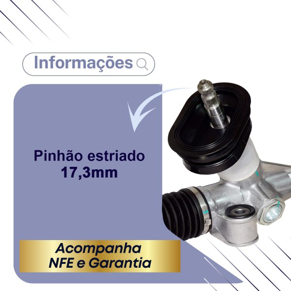 Caixa Setor Direção Mecânica Coluna Elétrica - Códigos CX507030