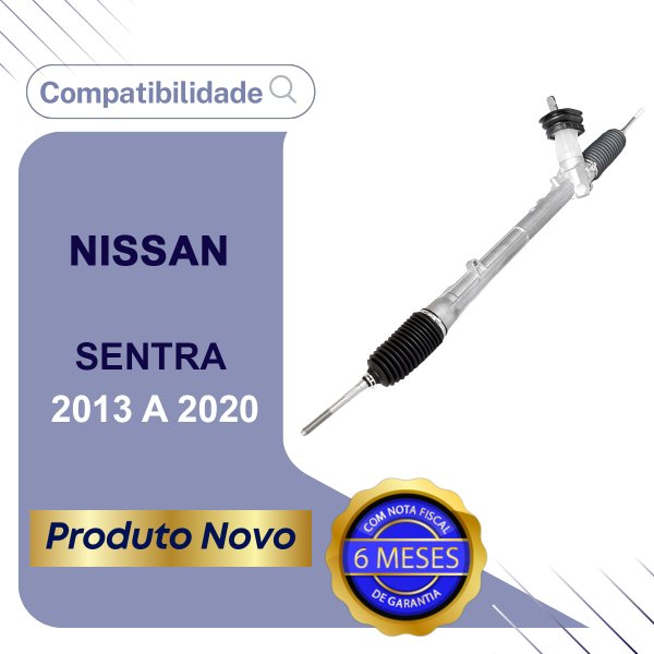 Caixa Setor Direção Elétrica Nova Nissan Sentra 2013 a 2023