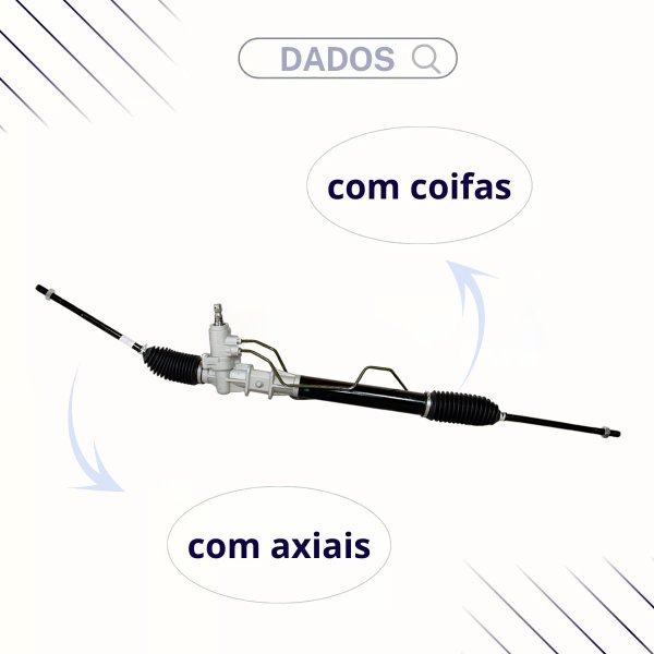 Caixa Setor Direção Hidráulica - Códigos PR4115, MR374045X, 76859
