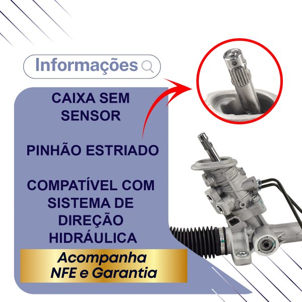Caixa Setor Hidráulica Volkwagen Fox Spacefox Crossfox Polo