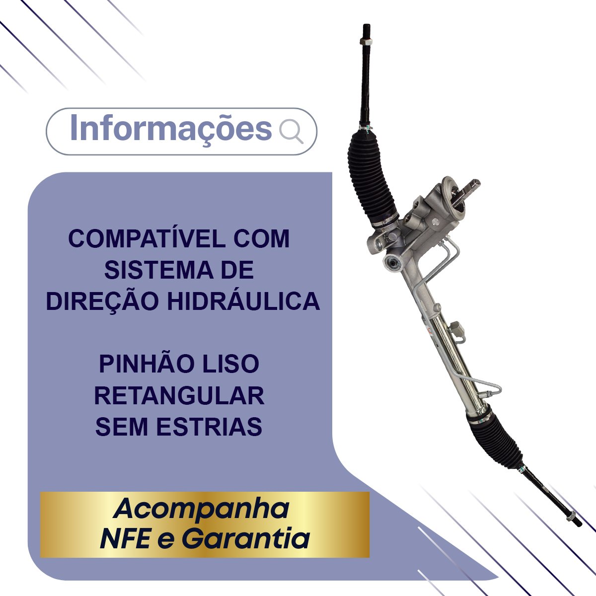Caixa Setor Direção Hidráulica Saveiro Voyage Crossfox Fox