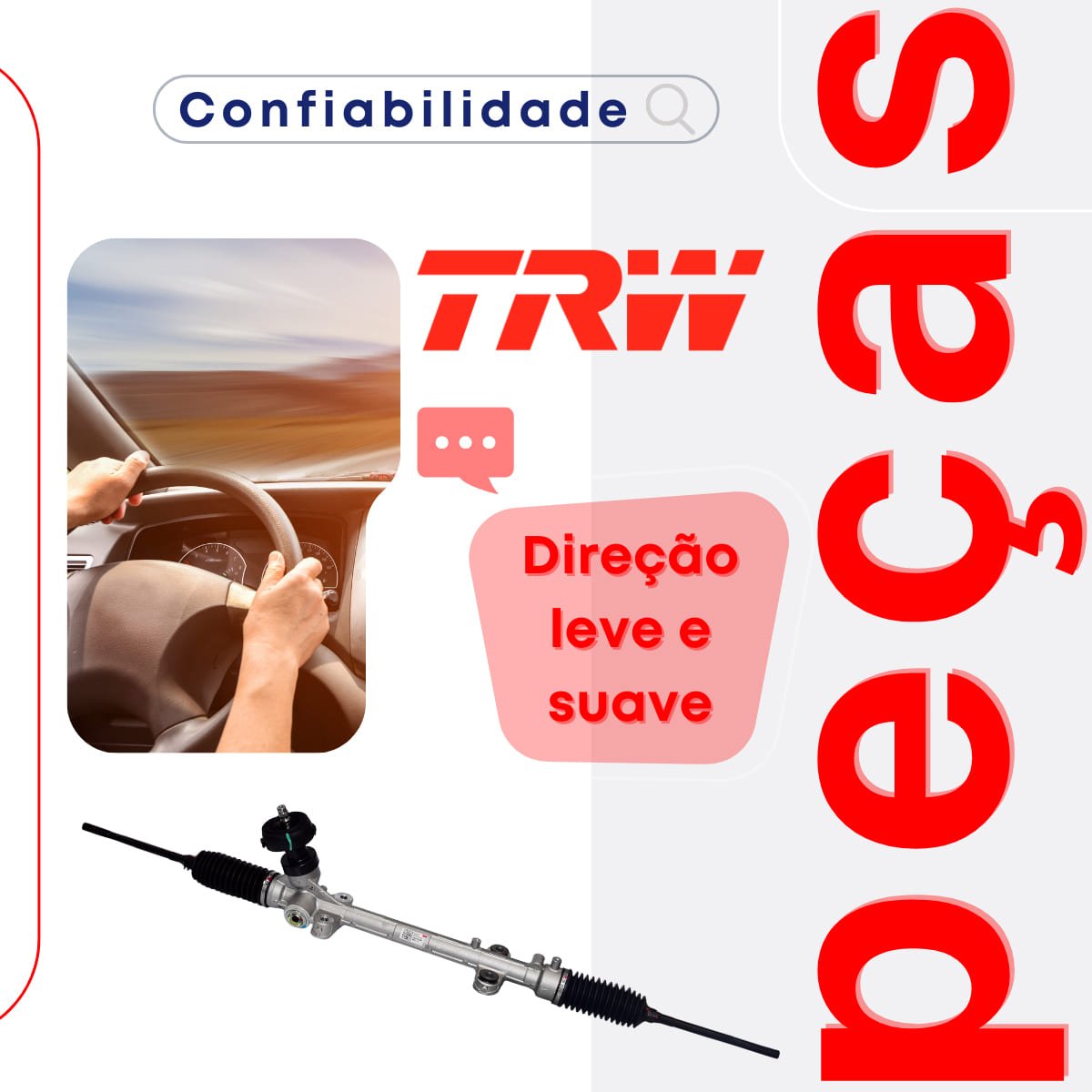 Caixa Setor Direção Mecânica Elétrica Original Hyundai HB20 HB20S