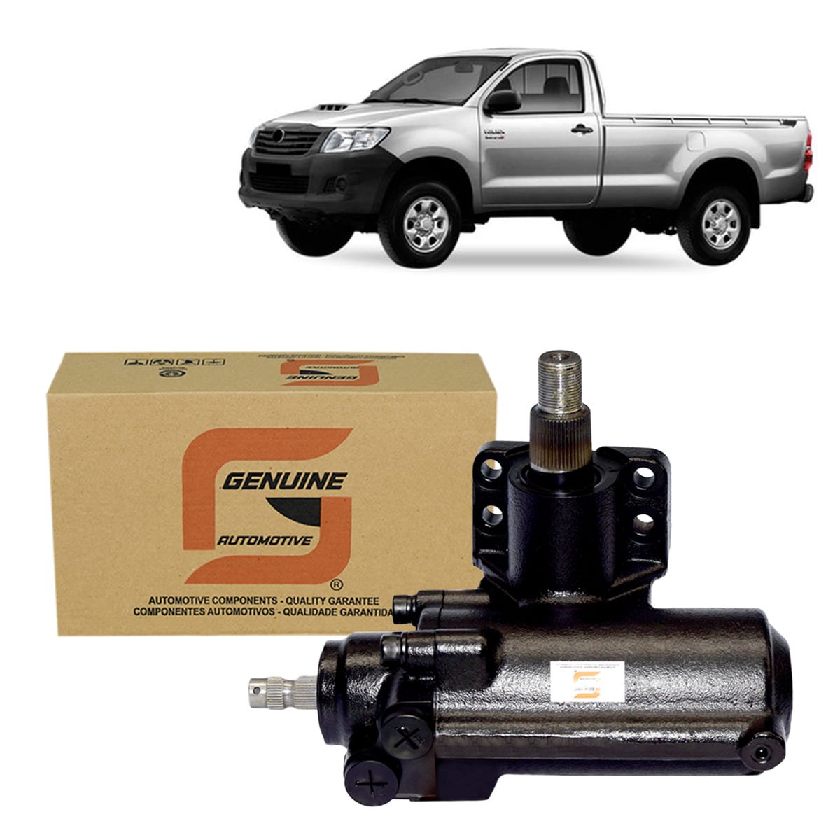 Caixa Setor Direção Hidráulica Toyota Hilux 1991 a 2004 04