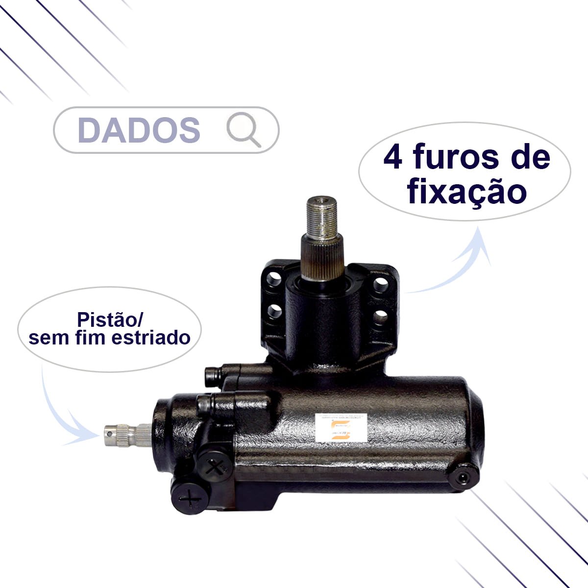 Caixa Setor Direção Hidráulica Toyota Hilux 1991 a 2004 04