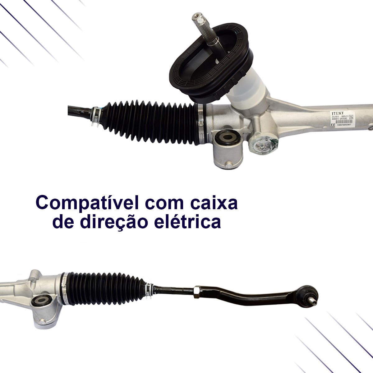Caixa Direção Nova Original Mecânica Elétrica Nissan Kicks 2016 A 2022