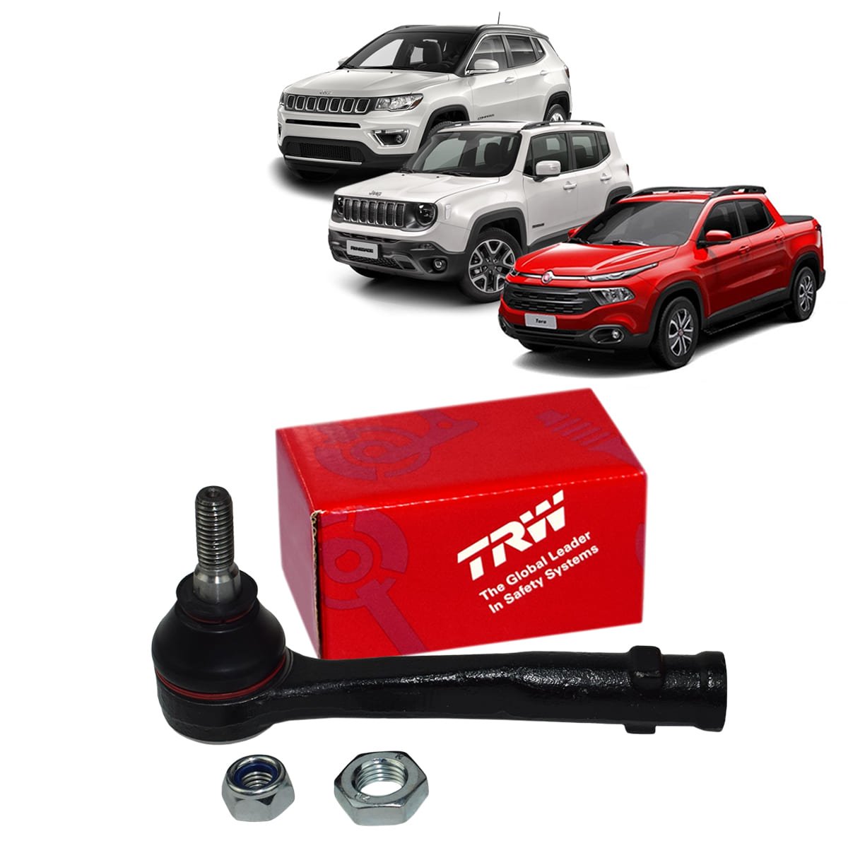 Terminal Ponteira De Direção Hidráulica Toyota Hilux Sw4