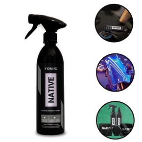 Cera Automotiva Liquida Native Spray Wax Vonixx 500ml Proteção E
