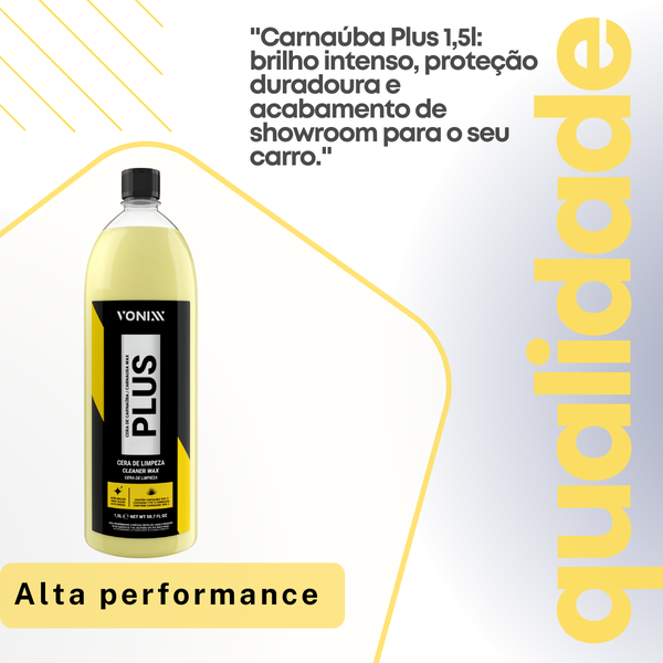 Carnaúba Plus Vonixx Cera Protetora Pintura Automotiva - Repelente
