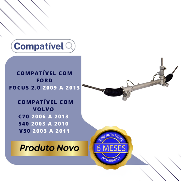 Caixa Setor Direção Hidráulica Com Sensor - Código CX206117 - Ford