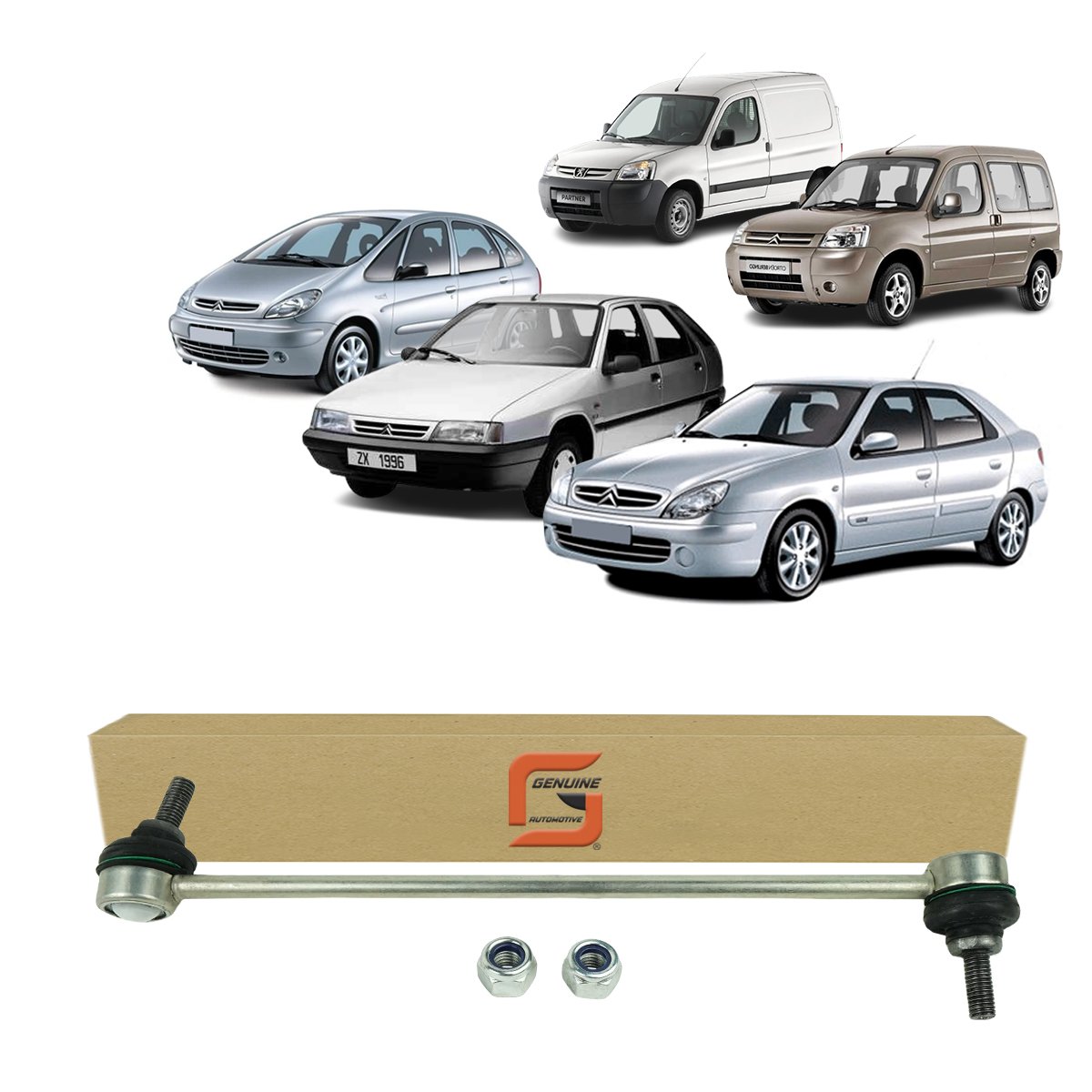 be with B'z vol.005、006、008、010〜014、016〜 Bieleta Dianteira Esquerdo ou Direito Citroen Xsara ZX Berlingo